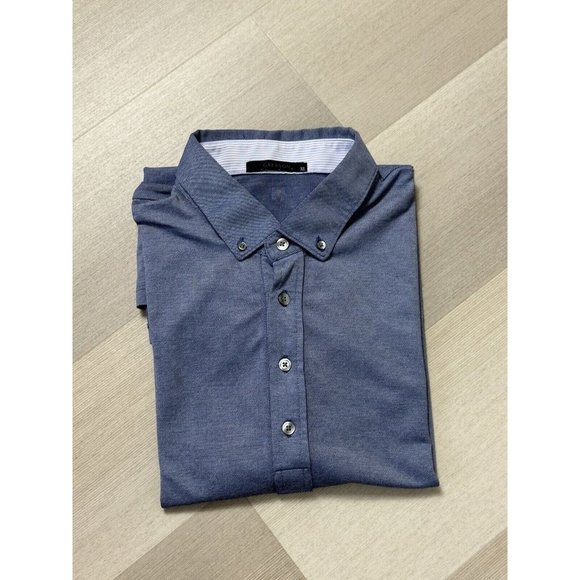 Greyson Other - Greyson Polo Wolf Shirt Men’s Size XL Performance Blue Made In Peru